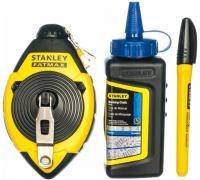 Набор из 3 предметов: отбивочный шнур 30 м краситель маркер Stanley 0-47-681
