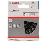 Щетка чашечная 65 мм М14 стальная витая Bosch 2608622099