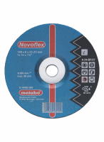 Диск шлифовальный Novoflex по металлу (125x22,2х6 мм) Metabo 616462000