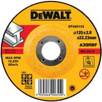 Круг отрезной по металлу DeWalt INDUSTRIAL 125х22,2мм DT42310Z