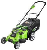 Аккумуляторная газонокосилкаGreenworks 2500207uf G40LM49DBK6