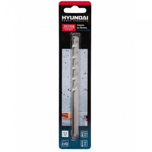 Сверло по бетону Hyundai 12,0x150/100mm 202306