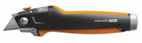 Нож FISKARS для гипсокартона со сменным лезвием CarbonMax 1027226