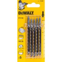 Набор пилок для лобзика T144D DeWalt 5шт DT2166