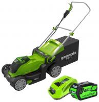 Аккумуляторная газонокосилка Greenworks 2504707VB G40LM40K4