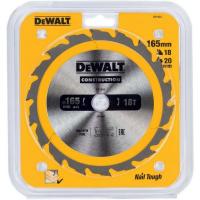 Диск пильный DeWalt твердосплавный 165х20х18 CONSTRUCTION DT1933