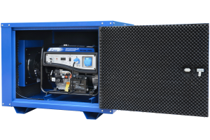 Бензогенератор ТСС SGG-7500Е в кожухе МК-1 19100