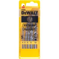 Набор сверл DeWalt 5шт камень (4-10) DT6956