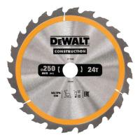 Диск пильный DeWalt твердосплавный 250х30х24 CONSTRUCTION DT1956