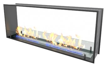 Очаг Zefire Встраиваемый сквозной очаг Standart 1800