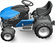 Газонокосилка-трактор Нева МТ1-ZS(GB420)