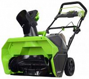 Аккумуляторный снегоуборщик Greenworks GD40SB 2600607 с аккумулятором 4 А.ч и зарядным устройством