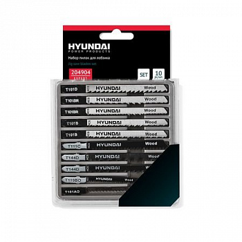 Пилки для лобзика Hyundai 10шт 204904