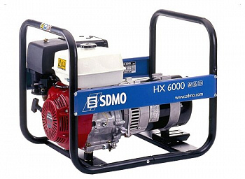 Бензиновая электростанция SDMO HX6000 C