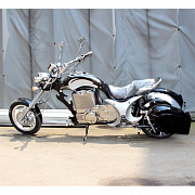 Электромотоцикл GreenCamel Chopper C200 Черный 12622