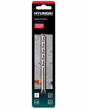 Сверло по бетону Hyundai 8,0x120/70mm 202304