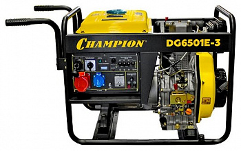 Дизельная электростанция CHAMPION DG6501E-3
