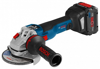 УШМ BOSCH GWS 18V-10 SC 5.0Ач х2 L-BOXX