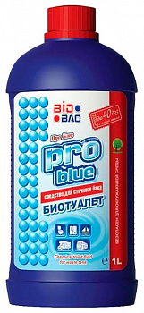 BioBac PRO BLUE средство для сточного бачка биотуалета 1 л