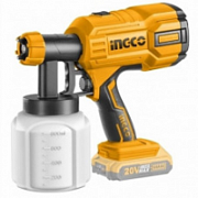 	Аккумуляторный краскопульт INGCO Li-Ion 20 В CSGLI2001