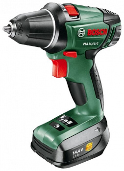 Дрель-шуруповерт BOSCH PSR 14,4 LI-2 2011 2.5Ah x2 Case