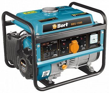Бензиновая электростанция Bort BBG-1500