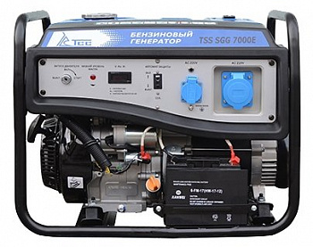 Бензиновая электростанция ТСС SGG-7000 E