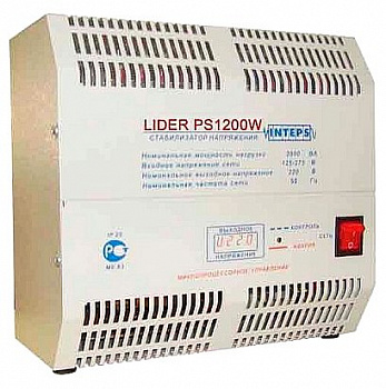 Стабилизатор напряжения Lider PS1200W-30-К