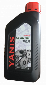 Масло трансмиссионное Yanis Transmission gear oil SAE80W90 GL-5 1л