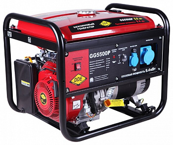 Бензиновая электростанция DDE GG5500P