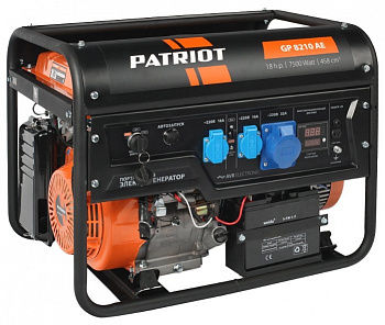 Бензиновая электростанция PATRIOT GP 8210AE