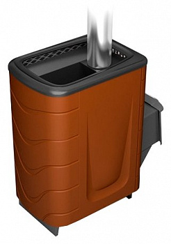 Банная печь TMF Тунгуска 2011 Inox ДА терракота