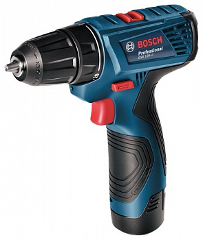 Дрель-шуруповерт BOSCH GSR 120-LI 1.5Ач х2 кейс комплект1