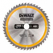 Диск пильный DeWalt твердосплавный 250х30х48 CONSTRUCTION DT1957
