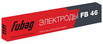 Электроды для ручной дуговой сварки Fubag FB46 3мм 0.9кг