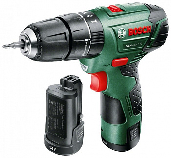 Дрель-шуруповерт BOSCH EasyImpact 12 2.5Ah x2 Case