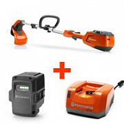 Комплект аккумуляторная травокосилка Husqvarna 115iL 9670988-01 + Аккумулятор Husqvarna BLi200 9670919-01 + Зарядное устройство Husqvarna QC 330 9670914-01