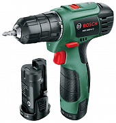 Дрель-шуруповерт BOSCH PSR 1080 LI-2 1.5Ah x2 Case