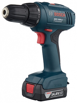 Дрель-шуруповерт BOSCH GSR 1440-LI 1.5Ah x2 Case