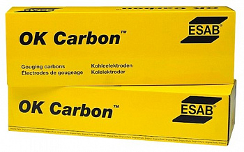 Электроды для воздушно-дуговой строжки ESAB OK Carbon DC Pointed 5мм