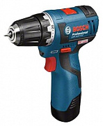 Дрель-шуруповерт BOSCH GSR 10,8 V-EC 2.0Ah x2 L-BOXX