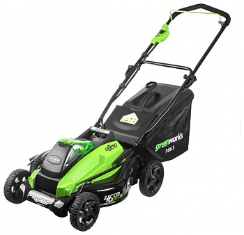 Газонокосилка greenworks 2500407ue GD40LM45K3