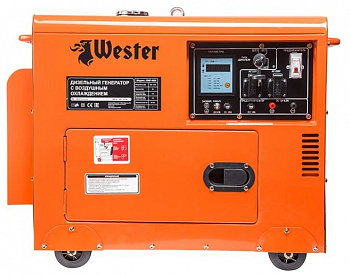 Дизельная электростанция Wester GND 4800D
