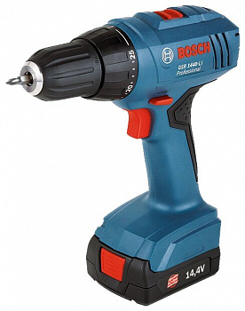 Дрель-шуруповерт BOSCH GSR 1440-LI 1.5Ач x2 кейс комплект1