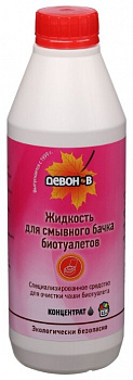 Жидкость для смывного бачка биотуалетов Девон 0.5 л