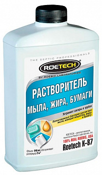 Roetech К-87 растворитель мыла, жира, бумаги 0.946 л/ 1.02 кг