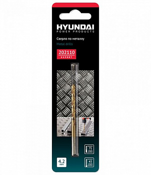 Сверло Hyundai 4,2x75/43mm 202110