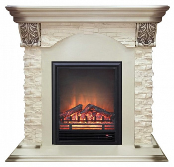 Камин RealFlame Dublin Lux WT + Eugene