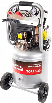 Масляный поршневой компрессор Quattro Elementi Torre-40 770-261