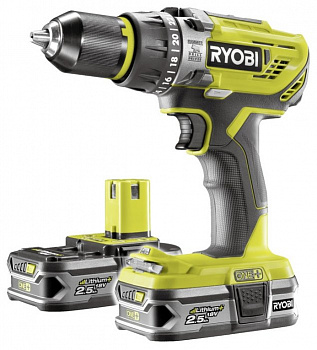Дрель-шуруповерт RYOBI R18PD31-225S